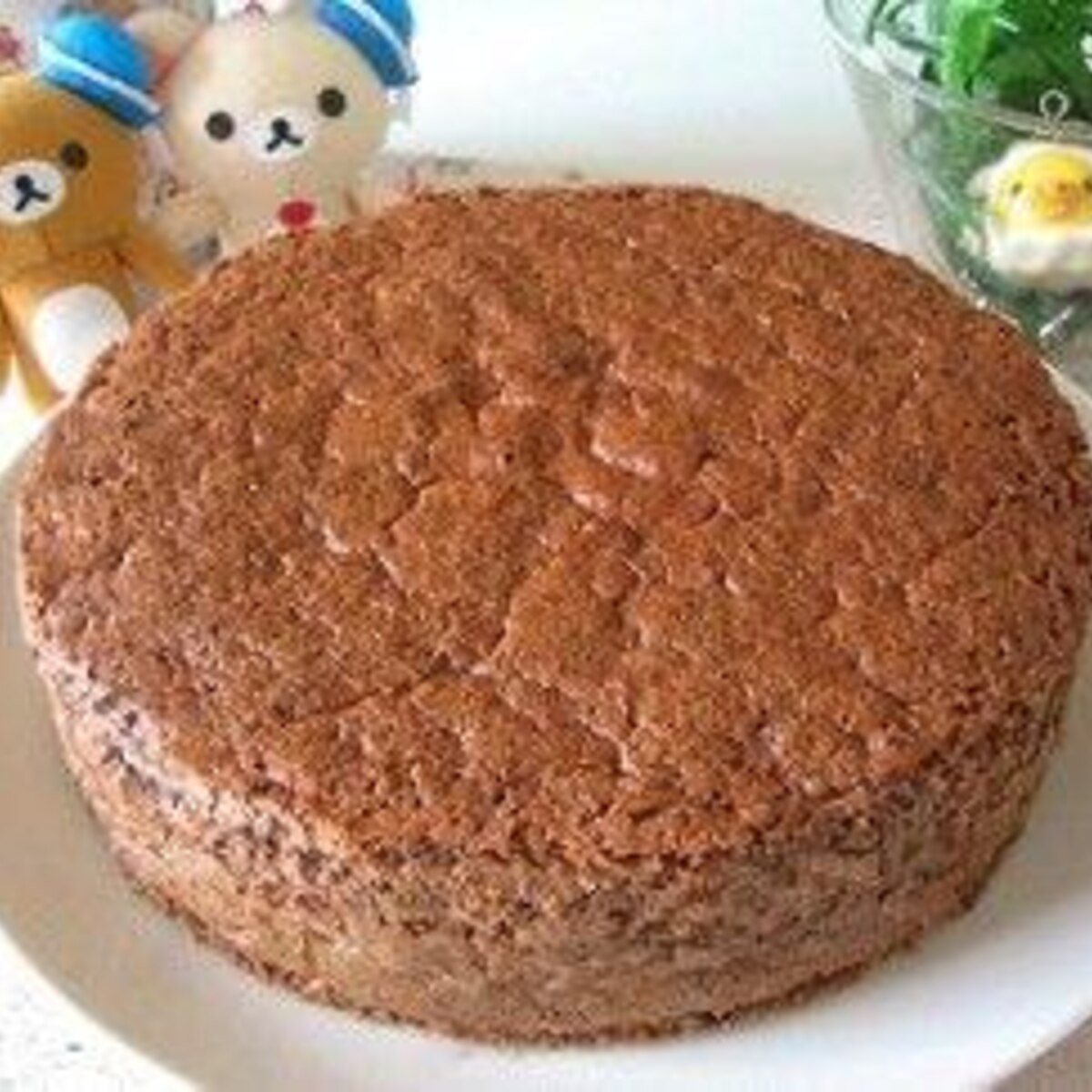 おから使用 しっとりチョコバナナケーキ レシピ 作り方 By あさみさん がんばらない 楽天レシピ